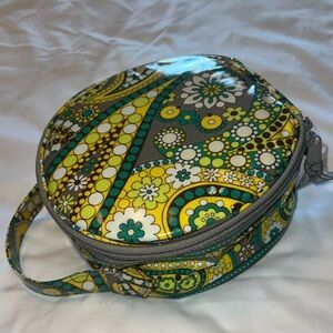 Vera Bradley Yellow and Green Cosmetic Bags with Elegant Design